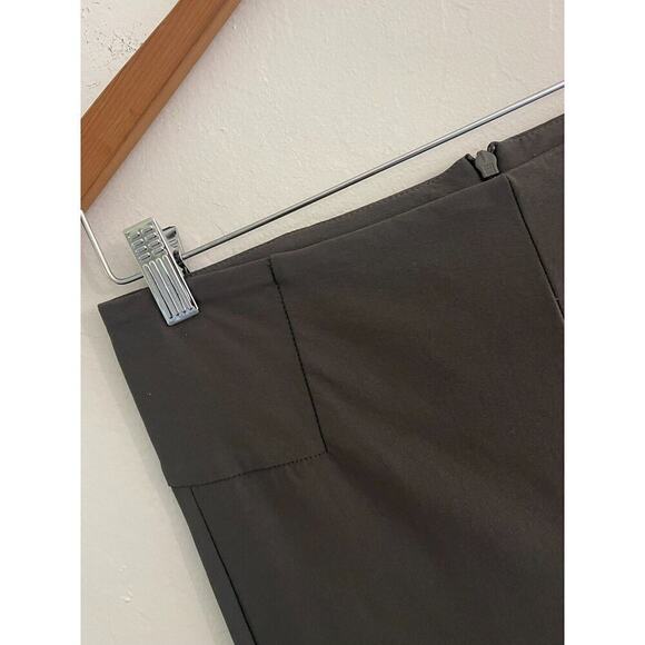 Athleta 10 Wander Slim Straight Ankle Pants Split Hem Stretch NEW $110 - Picture 6 of 9